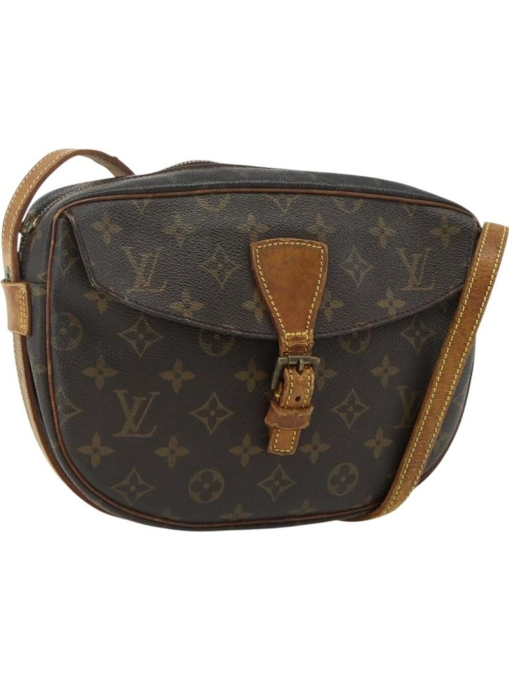 LOUIS VUITTON Monogram Jeune Fille MM Shoulder Bag M51226